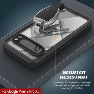 Google Pixel 9 Pro XL Waterproof Case, Punkcase [Extreme Series] Armor Cover W/ Built In Screen Protector [Yellow]