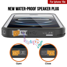 Load image into Gallery viewer, iPhone 16e Waterproof Case, Punkcase [Extreme Series] Armor Cover W/ Built In Screen Protector [White]
