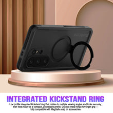 Load image into Gallery viewer, Galaxy S26 Ultra Waterproof Case [Kickstud 2.0 Series] Protective IP68 Cover W/Screen Protector &amp; Kickstand [Black]
