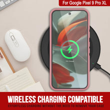 Load image into Gallery viewer, PunkCase Google Pixel 9 Pro XL Case, [Spartan 2.0 Series] Clear Rugged Heavy Duty Cover W/Built in Screen Protector [Pink]
