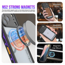 Load image into Gallery viewer, iPhone 17 Pro Waterproof IP68 Case, Punkcase [Purple] [StudStar Series] [Slim Fit] [Dirtproof]
