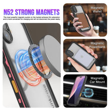 Load image into Gallery viewer, iPhone 17 Waterproof IP68 Case, Punkcase [Pink] [StudStar Series] [Slim Fit] [Dirtproof]
