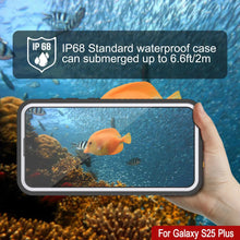 Load image into Gallery viewer, Galaxy S25+ Plus Waterproof Case, Punkcase StudStar White Thin 6.7ft Underwater IP68 Shock/Snow Proof
