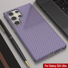 Load image into Gallery viewer, Galaxy S24 Ultra Case, Punkcase CarbonShield, Heavy Duty &amp; Ultra Thin Cover [shockproof][non slip] [Lilac]
