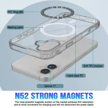 Load image into Gallery viewer, Punkcase iPhone 17 Magnetic Wireless Charging Case [ClearMag Series][Clear]
