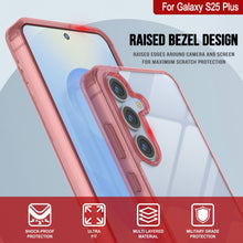 Load image into Gallery viewer, Galaxy S25 Plus Case [Clear Acrylic Series] [Non-Slip] For Galaxy S25 Plus [Red]
