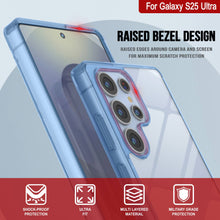 Load image into Gallery viewer, Galaxy S25 Ultra Case [Clear Acrylic Series] [Non-Slip] For Galaxy S25 Ultra [Blue]
