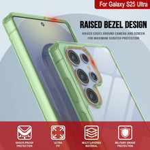 Load image into Gallery viewer, Galaxy S25 Ultra Case [Clear Acrylic Series] [Non-Slip] For Galaxy S25 Ultra [Green]

