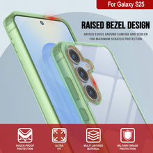 Load image into Gallery viewer, Galaxy S25 Case [Clear Acrylic Series] [Non-Slip] For Galaxy S25 [Green]

