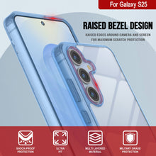 Load image into Gallery viewer, Galaxy S25 Case [Clear Acrylic Series] [Non-Slip] For Galaxy S25 [Blue]
