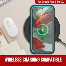 Load image into Gallery viewer, Google Pixel 9 Pro XL Waterproof Case, Punkcase [Extreme Series] Armor Cover W/ Built In Screen Protector [Teal]
