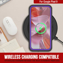Load image into Gallery viewer, Google Pixel 9  Waterproof Case, Punkcase [Extreme Series] Armor Cover W/ Built In Screen Protector [Purple]
