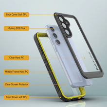 Load image into Gallery viewer, Galaxy S25+ Plus Water/ Shockproof [Extreme Series] With Screen Protector Case [Yellow]

