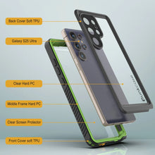 Load image into Gallery viewer, Galaxy S25 Ultra Water/ Shockproof [Extreme Series] With Screen Protector Case [Light Green]
