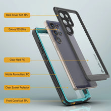 Load image into Gallery viewer, Galaxy S25 Ultra Water/ Shockproof [Extreme Series] With Screen Protector Case [Teal]
