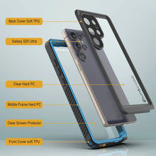 Load image into Gallery viewer, Galaxy S25 Ultra Water/ Shockproof [Extreme Series] With Screen Protector Case [Light Blue]
