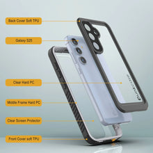 Load image into Gallery viewer, Galaxy S25 Water/ Shockproof [Extreme Series] With Screen Protector Case [White]
