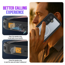 Load image into Gallery viewer, Galaxy S26 Waterproof Case, Punkcase [Extreme Mag Series] Armor Cover W/ Built In Screen Protector [Black]
