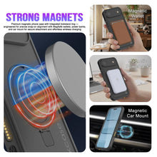 Load image into Gallery viewer, iPhone 17 Air Waterproof Case [Kickstud 2.0 Series] Protective IP68 Cover W/Screen Protector &amp; Kickstand [Blue]

