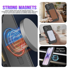 Load image into Gallery viewer, iPhone 17 Waterproof Case [Kickstud 2.0 Series] Protective IP68 Cover W/Screen Protector &amp; Kickstand [Green]
