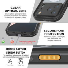Load image into Gallery viewer, iPhone 17 Pro Max Waterproof IP68 Case, Punkcase [Light green] [StudStar Series] [Slim Fit] [Dirtproof]
