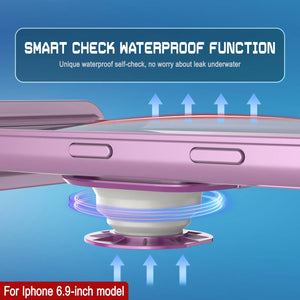 Punkcase Universal 2.0 Waterproof Phone Case for 6.7–6.9" [Pink]