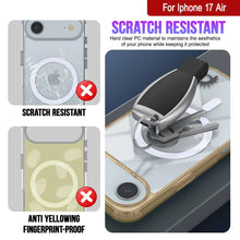 Load image into Gallery viewer, Punkcase iPhone 17 Air Magnetic Wireless Charging Case [ClearMag Series][Gold]
