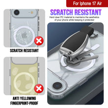 Load image into Gallery viewer, Punkcase iPhone 17 Air Magnetic Wireless Charging Case [ClearMag Series][Clear]
