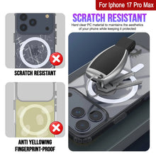 Load image into Gallery viewer, Punkcase iPhone 17 Pro Max Magnetic Wireless Charging Case [ClearMag Series][Black]
