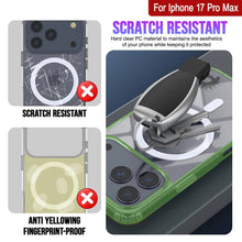 Load image into Gallery viewer, Punkcase iPhone 17 Pro Max Magnetic Wireless Charging Case [ClearMag Series][Green]
