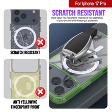 Load image into Gallery viewer, Punkcase iPhone 17 Pro Magnetic Wireless Charging Case [ClearMag Series][Green]
