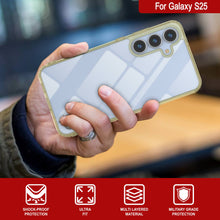 Load image into Gallery viewer, Galaxy S25 Case [Clear Acrylic Series] [Non-Slip] For Galaxy S25 [Yellow]
