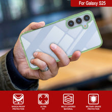Load image into Gallery viewer, Galaxy S25 Case [Clear Acrylic Series] [Non-Slip] For Galaxy S25 [Green]
