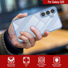 Load image into Gallery viewer, Galaxy S25 Case [Clear Acrylic Series] [Non-Slip] For Galaxy S25 [Blue]
