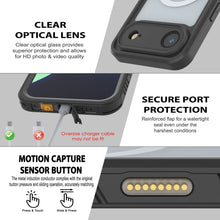 Load image into Gallery viewer, iPhone 17 Air Waterproof Case, Punkcase [Extreme Series] Armor Cover W/ Built In Screen Protector [Light Green]
