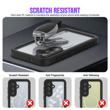 Load image into Gallery viewer, Galaxy S26 Waterproof Case, Punkcase [Extreme Mag Series] Armor Cover W/ Built In Screen Protector [Black]
