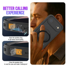 Load image into Gallery viewer, iPhone 17 Air Waterproof Case [Kickstud 2.0 Series] Protective IP68 Cover W/Screen Protector &amp; Kickstand [Black]
