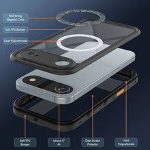 Load image into Gallery viewer, iPhone 17 Air Waterproof IP68 Case, Punkcase [Black] [StudStar Series] [Slim Fit]
