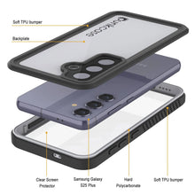 Load image into Gallery viewer, Galaxy S25+ Plus Waterproof Case, Punkcase StudStar White Thin 6.7ft Underwater IP68 Shock/Snow Proof
