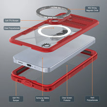 Load image into Gallery viewer, Galaxy S26 Waterproof Case [Alpine 2.0 Series] [Slim Fit] [IP68 Certified] [Shockproof] [Red]
