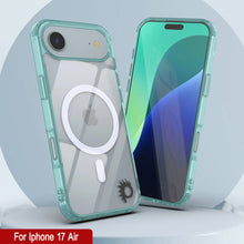 Load image into Gallery viewer, Punkcase iPhone 17 Air Magnetic Wireless Charging Case [ClearMag Series][Teal]
