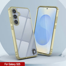 Load image into Gallery viewer, Galaxy S25 Case [Clear Acrylic Series] [Non-Slip] For Galaxy S25 [Yellow]
