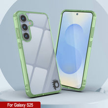 Load image into Gallery viewer, Galaxy S25 Case [Clear Acrylic Series] [Non-Slip] For Galaxy S25 [Green]
