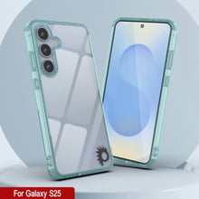 Load image into Gallery viewer, Galaxy S25 Case [Clear Acrylic Series] [Non-Slip] For Galaxy S25 [Teal]
