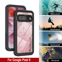 Load image into Gallery viewer, Google Pixel 9  Waterproof Case, Punkcase [Extreme Series] Armor Cover W/ Built In Screen Protector [Navy Blue]
