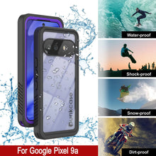Load image into Gallery viewer, Google Pixel 9a Waterproof Case, Punkcase [Extreme Series] Armor Cover W/ Built In Screen Protector [Purple]
