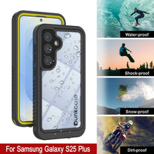 Load image into Gallery viewer, Galaxy S25+ Plus Water/ Shockproof [Extreme Series] With Screen Protector Case [Yellow]
