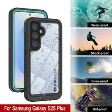 Load image into Gallery viewer, Galaxy S25+ Plus Water/ Shockproof [Extreme Series] With Screen Protector Case [Teal]
