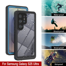 Load image into Gallery viewer, Galaxy S25 Ultra Water/ Shockproof [Extreme Series] With Screen Protector Case [Light Blue]
