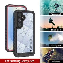 Load image into Gallery viewer, Galaxy S25 Water/ Shockproof [Extreme Series] With Screen Protector Case [Pink]
